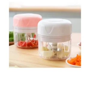 Mini tocator electric portabil, incarcare USB 1+1