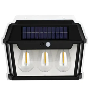 Lampa Solara de Perete LED senzor de miscare 3 moduri de iluminare, Waterproof, exterior, 1+1