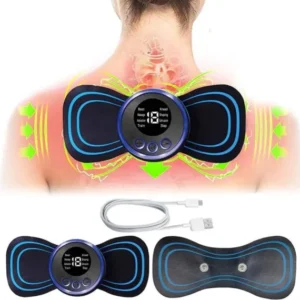 Mini aparat de masaj  Butterfly cu 8 moduri 1+1