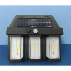 Lampa solara de perete tripla Senzor de miscare 1+ 1