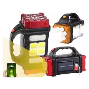 Lanterna multifunctionala cu incarcare solara, 38W