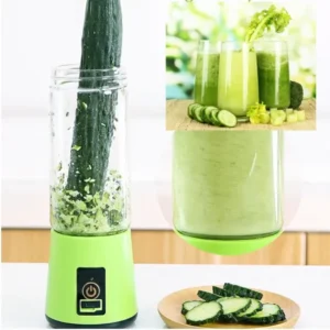 Blender portabil pentru fructe si legume cu baterie proprie 1+1