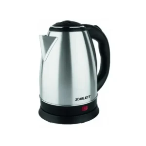 Fierbator Inox Scarlett 1500W 2 L, Declansare automata, Inox 1+1