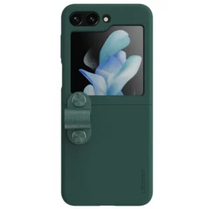 Husa Nillkin, Galaxy Z Flip5, CamShield Silky, TPU, Verde