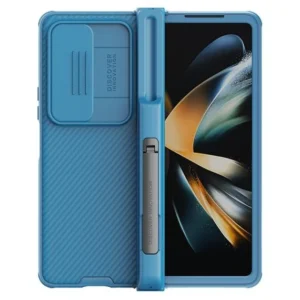 Husa Nillkin, Galaxy Z Fold 4, CamShield Pro, TPU, Albastru