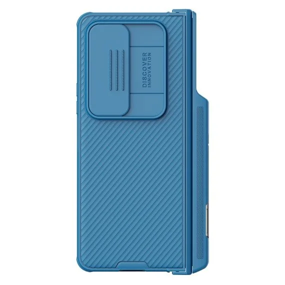 Husa Nillkin, Galaxy Z Fold 4, CamShield Pro, TPU, Albastru - imagine 3