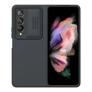 Husa Nillkin,Galaxy Z Fold 4, CamShield Silky, TPU, Negru