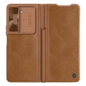 Husa Nillkin, GalaxyZ Fold5, Qin Leather, PC Leather, Maro
