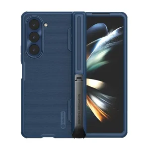 Husa Nillkin, GalaxyZ Z Fold5, Frosted Series, PVC, Albastru
